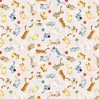 Cats Around Town, Playful Companions, Ivory