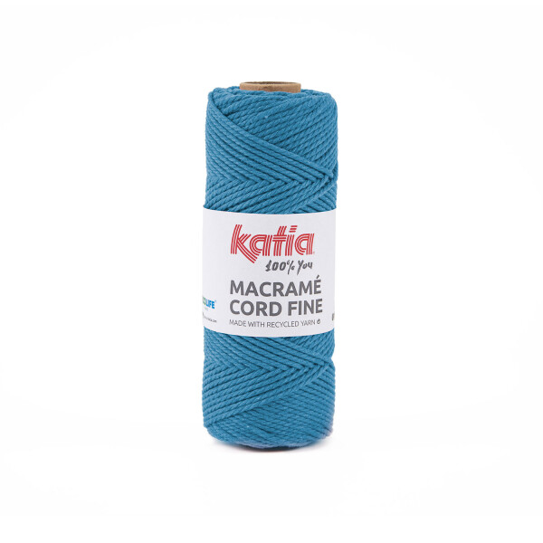 Katia, Macrame Cord Fine  210 Blau