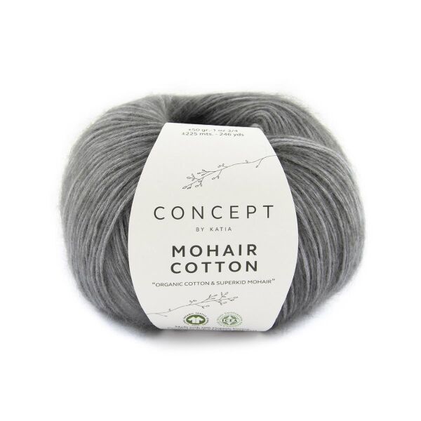 Katia, Mohair Cotton 71 Grau*