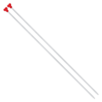 addiTradition, Jackenstricknadeln Alu Perlgrau 35 cm lang...