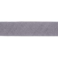Schrägband 12 mm BW Grau Asche