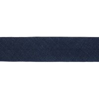 Schrägband 12 mm BW Blau Schwarz