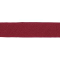 Schrägband 12 mm BW Rot Weinrot
