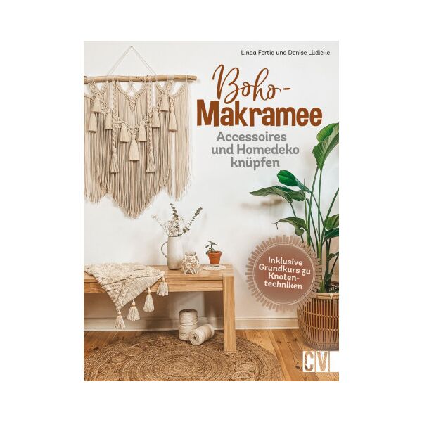 CV, Boho Makramee,  Accessoires und Homedeko knüpfen