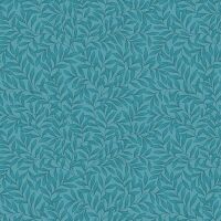 Veranda, Leaves Allover Teal