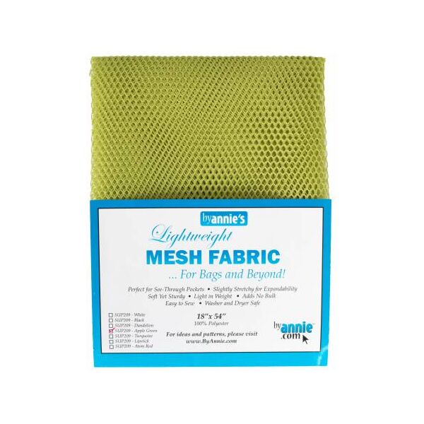 Mesh Fabric, Apple Green