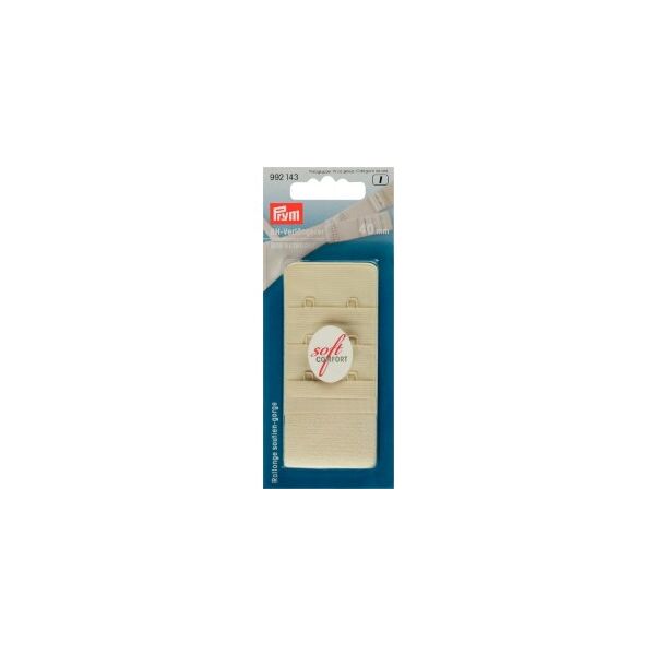 Prym, BH-Verlängerer 3 x 2 Haken 40 mm Champagner