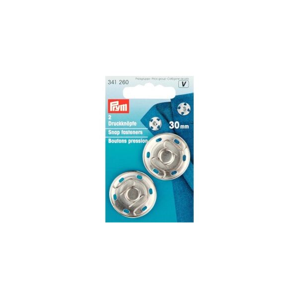 Prym, Drucker 30mm Silber