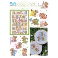 Lindner´s Kreuzstiche, 142 Teddy-ABC