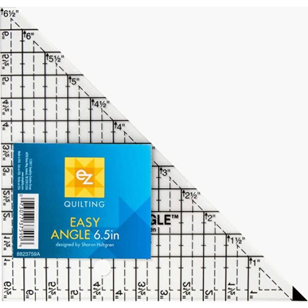 Easy Angle Triangle Ruler 6 1/2"