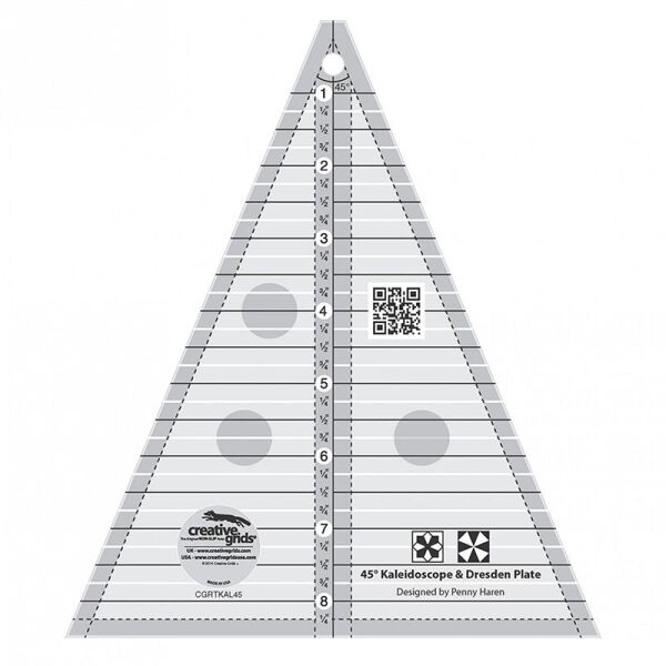 Kaleidoscop & Dresden Plate Ruler
