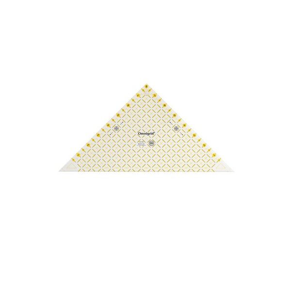 Omnigrid, Dreieck für 1/2 Quadrat bis 15 cm