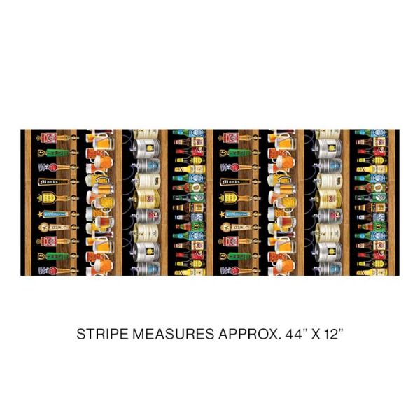 Ale House Stripe Black/multi