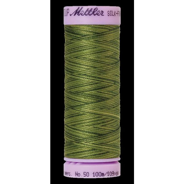 Mettler, Sil Finish Cotton Multi Nr. 50, 9818 Ferns