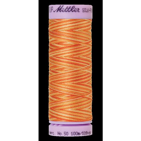 Mettler, Silk Finish Cotton Multi Nr. 50, 9834 Rust Ombre