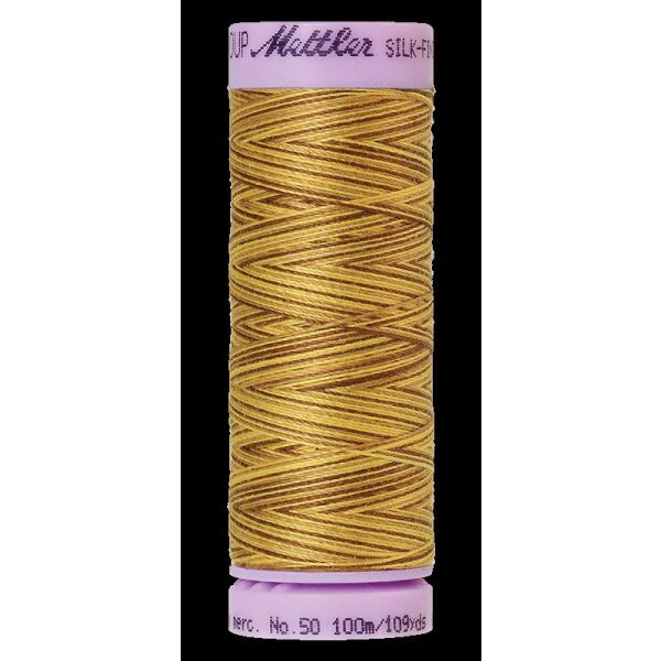 Mettler, Silk Finish Cotton Multi Nr. 50, 9828 Choco Banana