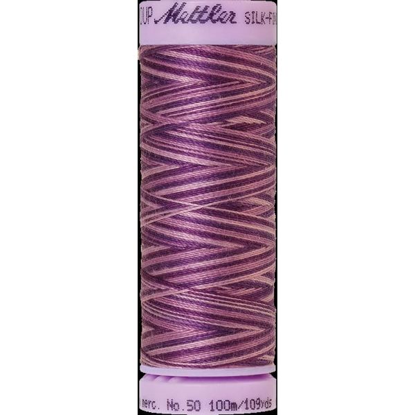 Mettler, Sil Finish Cotton Multi Nr. 50, 9838 Lilac Bouquet