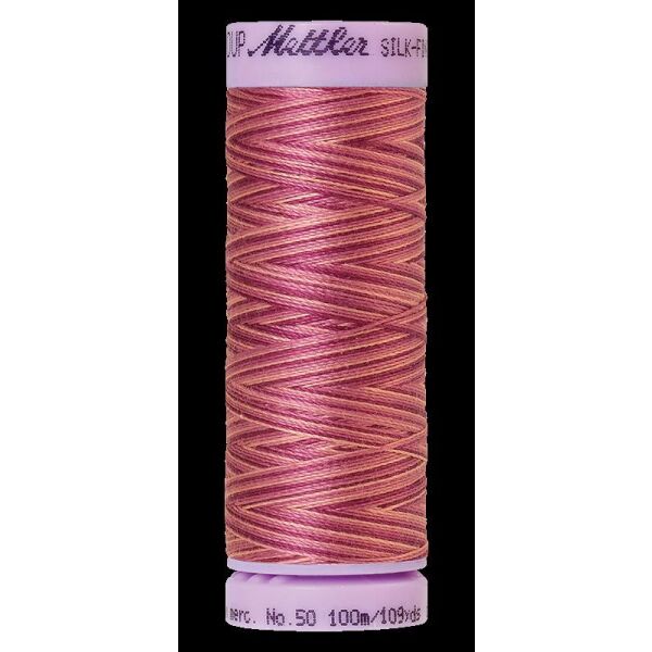 Mettler, Sil Finish Cotton Multi Nr. 50, 9839 Pink Flox