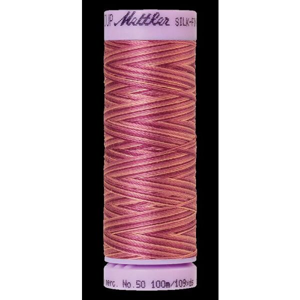 Mettler, Silk Finish Cotton Multi Nr. 50, 9839 Pink Flox