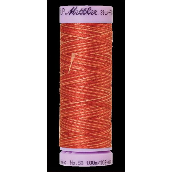 Mettler, Silk Finish Cotton Multi Nr. 50, 9832 Terra Tones