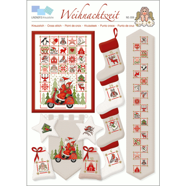 Lindner´s Kreuzstiche, 059 Weihnachtszeit