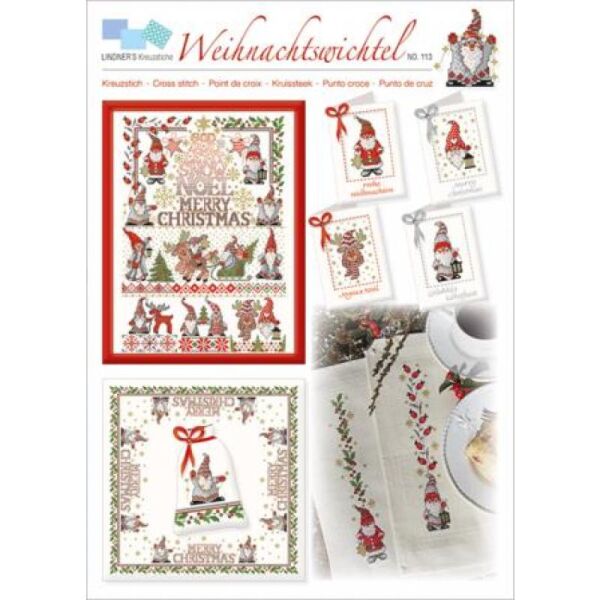 Lindner´s Kreuzstiche, 113 Weihnachtswichtel