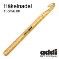 addiChampagner Wollhäkelnadel Kunststoff, 15 cm 6mm