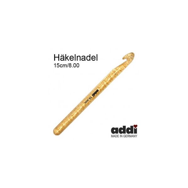 addiChampagner Wollhäkelnadel Kunststoff, 15 cm 8 mm