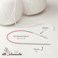 addiSockenwunder Messing 25 cm 2,5 mm