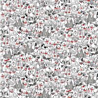 Smiling Dogs, White