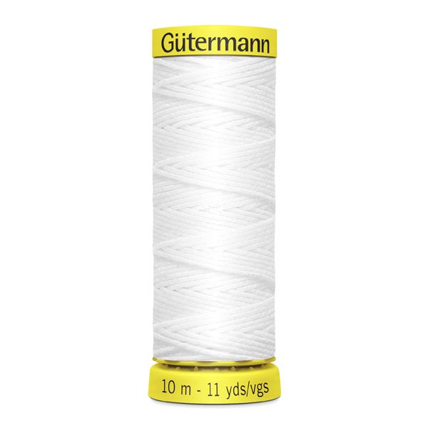 Gütermann Elastic 10m 5019 Weiß