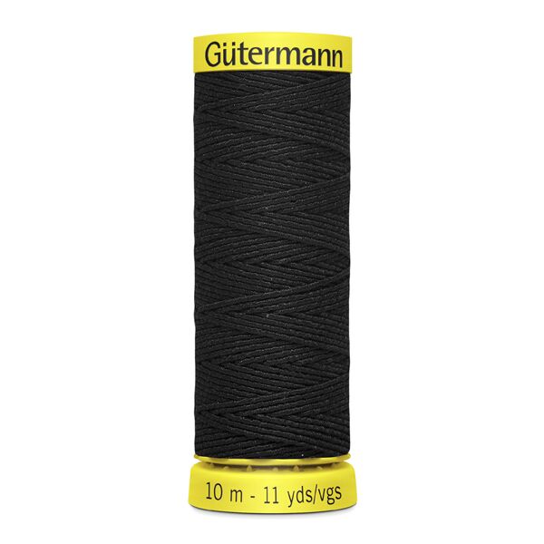 Gütermann Elastic 10m 4017 Schwarz