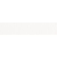 Ripsband, 25 mm 401 Weiß
