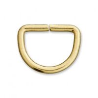 D-Ring. Gold, 30 mm