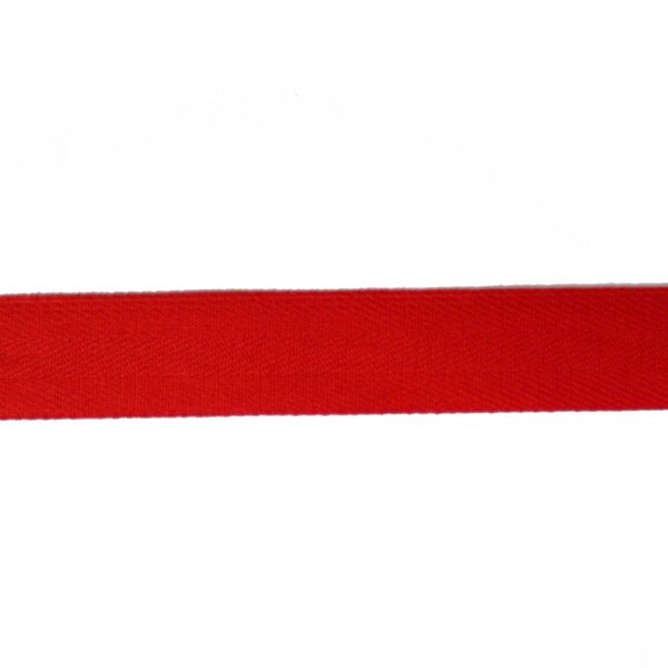 Köperband, 30 mm, 722 Rot