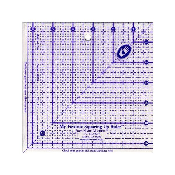 6 1/2" Squaring up Ruler 