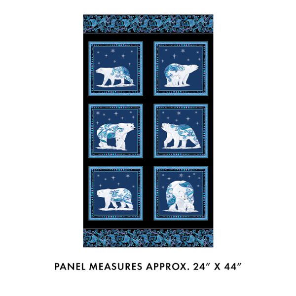 Polar Attitude Blue Multi (Panel)