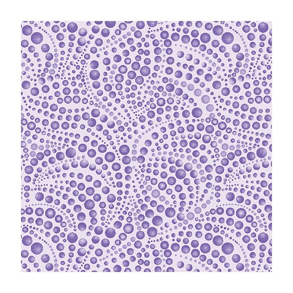 Polar Attitude, Beaded Swirls Tonal Med.Purple