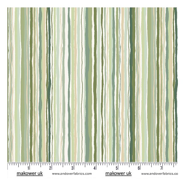 Foxwood Stripe Green