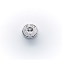 Magnetknopf, 18mm, Silber