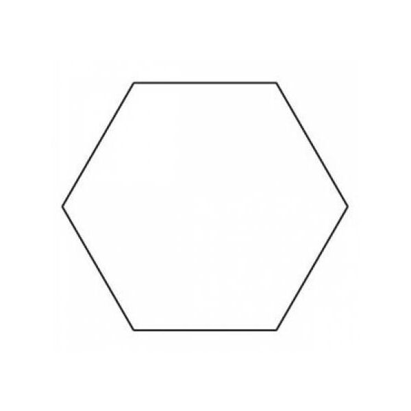 Hexagon. 1/2 inch 50 Stk