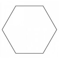 Hexagon. 1/2 inch 50 Stk