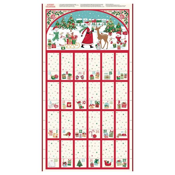 Christmas Wishes, Advent Calender Panel