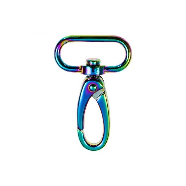 Karabiner, 30 mm , Regenbogen