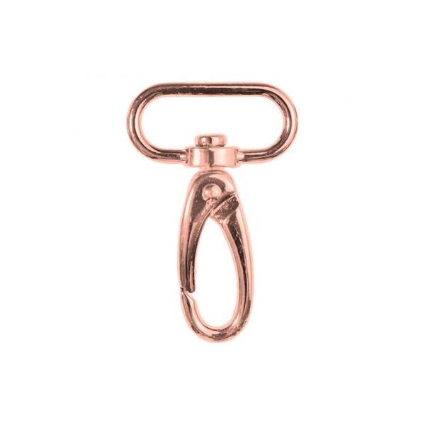 Karabiner, 30 mm, Rosegold