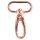 Karabiner, 30 mm, Rosegold