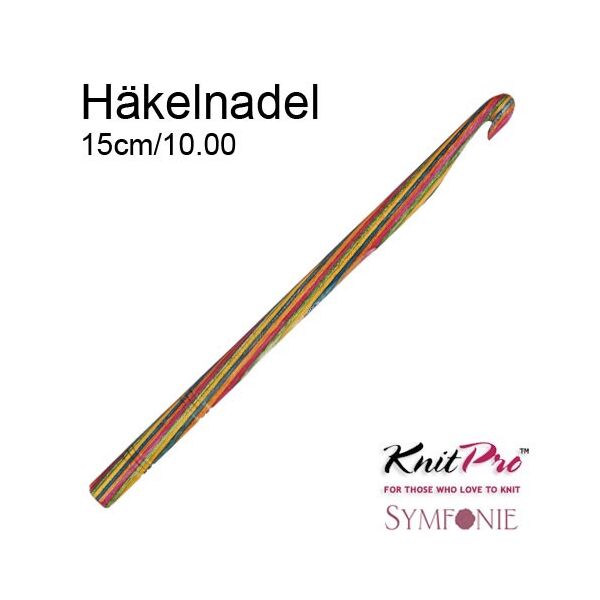 KnitPro, Symfonie Wollhäkelnadel 10 mm
