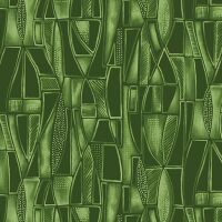 Luminescent Leaves, Tonal Geo Green