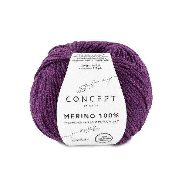 Katia, Merino 100% 43 Violett