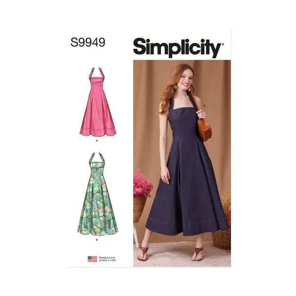 Neckholderkleid Gr.32-40